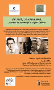 Jornada homenaje a Miguel Delibes en Argentina