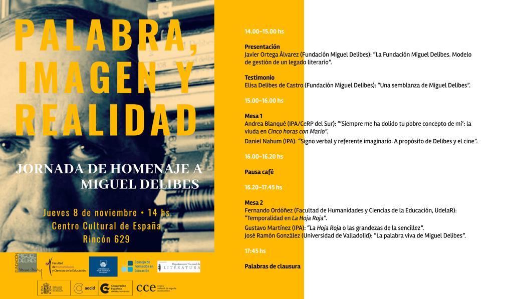 Jornada homenaje a Miguel Delibes en Montevideo